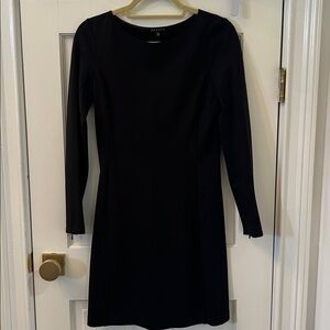 Theory Classic Long Sleeve Fitted Dress